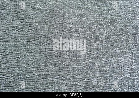 Texture of shiny silver fabric Stock Photo