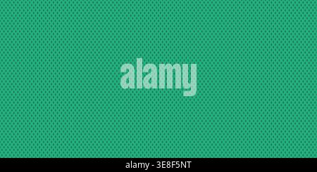 Green mesh fabric texture athletic jerseys vector illustration seamless background. Stock Vector