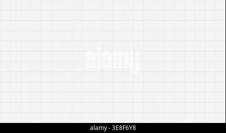 Seamless white pool tile pattern with clean grid structure for bathroom and kitchen interiors. Stock Vector