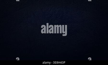Dark blue textured background with subtle grain and copy space Stock Photo