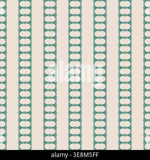 Bold Jade Geometric Vertical Bands Stock Vector