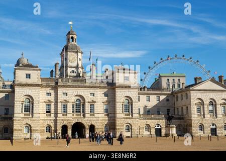 The historic Horse Guards building in London, situated between Whitehall and Horse Guards Parade Stock Photo