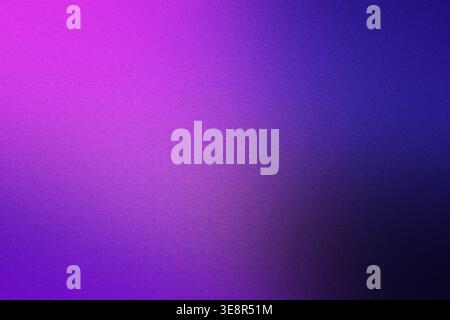 Purple and blue gradient background presenting soft color transition with grainy texture Stock Photo