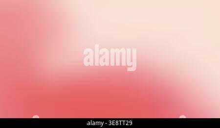 Bright spring gradient background. Light and color gradation from pink to beige creating delicate bg Stock Vector