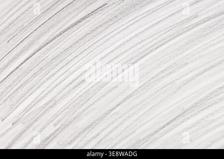 White paper background with diagonal pencil hatching stroke texture close-up for design Stock Photo