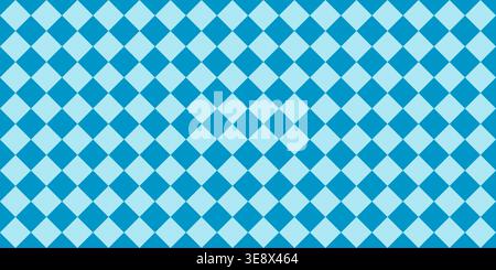 Blue geometric rhombus checkerboard background. Stock Vector