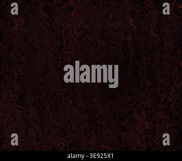 Dark Red Abstract Fluid Texture Background with Intricate Pattern Stock Photo