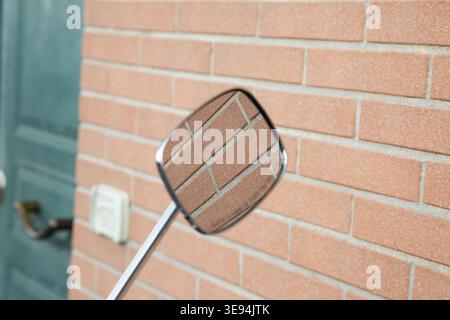 Kitchen Pest Management. Domestic Pest Deterrent Tool With Brick Background And Soft Light Effects Stock Photo