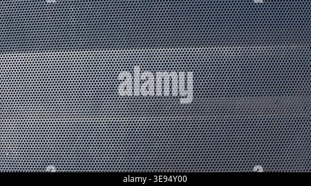 metal texture perforated sheet metal background Stock Photo