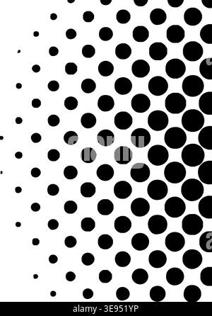 Dotted gradient background with halftones. Seamless dotted pattern. Abstract modern stylish texture. Design element. Stock Vector