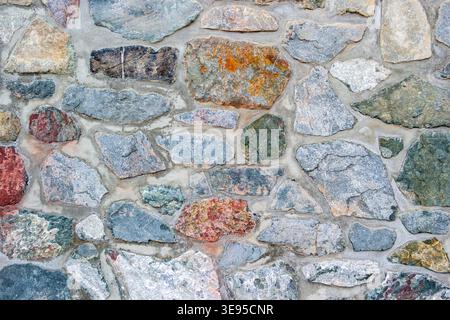 old stone wall nature background texture Stock Photo