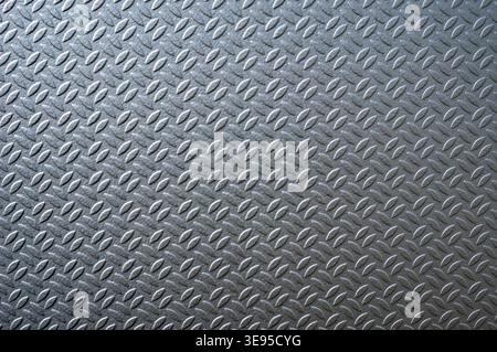 aluminium silver diamond plate texture background for homepage Stock Photo