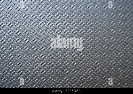 aluminium silver diamond plate texture background for homepage Stock Photo