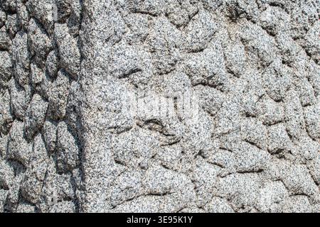 Neutral sandstone wall texture with soft grain and clean natural surface background. Stock Photo
