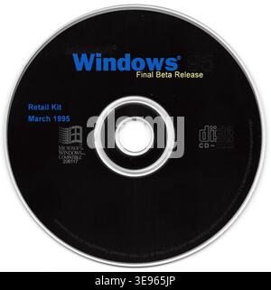 Windows 95 (build 347) was a Microsoft operating system released in ...