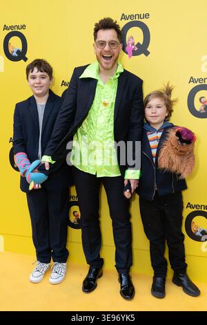 London, red carpet arrivals for the West End opening of Avenue Q at the ...