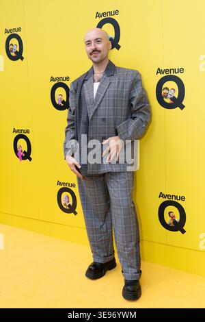 London, red carpet arrivals for the West End opening of Avenue Q at the ...