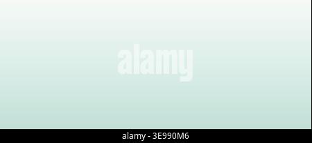 Soft Mint Blue Gradient Calm Abstract Background Stock Vector