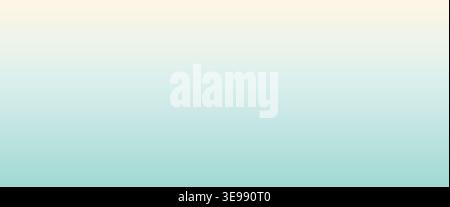Soft Aqua Green Blue Gradient Calm Abstract Background Stock Vector