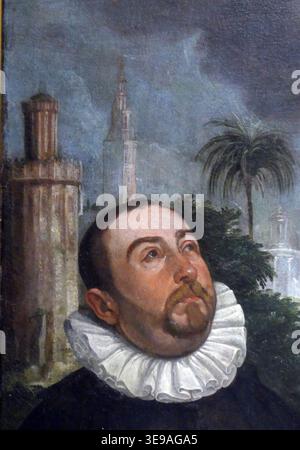 A portrait of Miguel de la Torre y Pando Stock Photo - Alamy