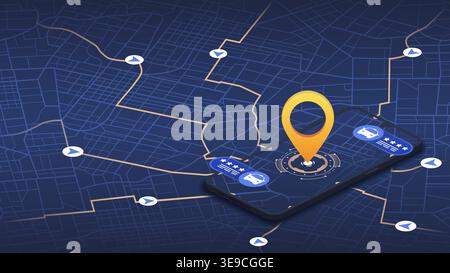 Ordering taxi online with mobile phone app. Internet cab car service on smartphone application. Customer ranking, rating auto ride. Vector Stock Vector