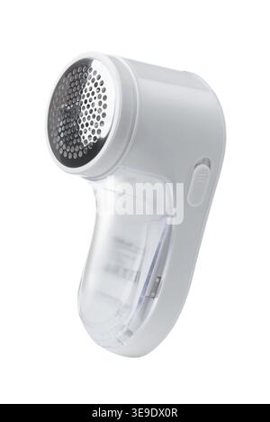 Electric lint remover isolated on white Stock Photo