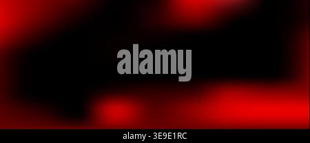Abstract dramatic red and black gradient background. Stylish vintage texture for photo, film, video, website and creative projects. Perfect for trendy Stock Vector