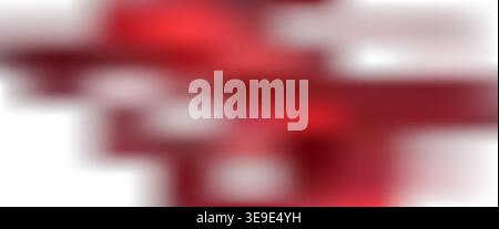 Abstract blurred background with deep red burgundy gradient mesh and soft smooth texture. Minimalist modern backdrop for luxury digital wallpaper or c Stock Vector