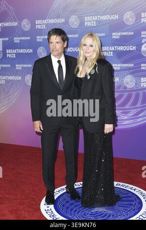 Rob Lowe and Sheryl Berkoff at the 12th Breakthrough Prize Ceremony ...