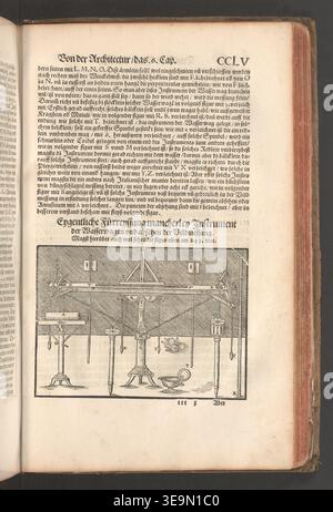Marcus Vitruvius Pollio was a Roman architect and military engineer whose treatise De architectura shaped Western architectural theory. The archival image documents a photographic reproduction of the 1548 German edition produced in Nuremberg by Johann Petreius with editorial work by Walther Hermann Ryff. Stock Photo