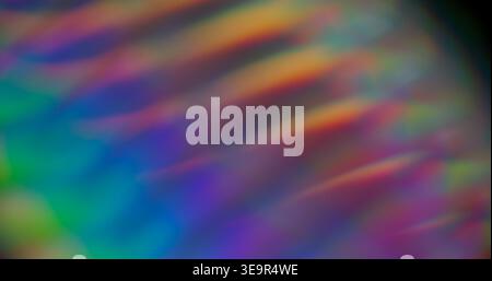 Holographic blur light gradient leak glow mix Stock Photo