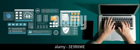 Digital file management system improves collaboration, enhances workflow, and supports secure cloud storage Parse Stock Photo