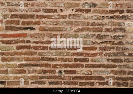 close up of brick wall texture Stock Photo