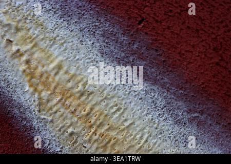 Surface shows roughness and soft gradients. Pattern suggests aged or natural material. Ideal for design or artistic backgrounds Stock Photo