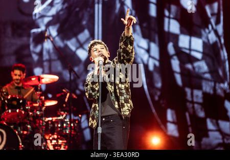 AMSTERDAM - Louis Tomlinson performs at the Ziggo Dome. The British ...