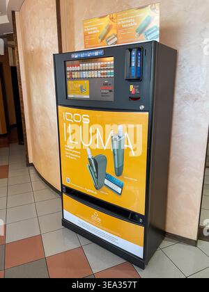 tobacco product vending machine Art-o-Mat  The Rise of Cigarette Machine Art  The MultiChoice Vending Machine Delivers Age Restricted Products SecurelyWith Age Verification Tobacco Product And Cigarette Vending