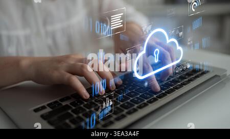 Cloud computing enables digital growth with secure data storage, scalable infrastructure, and strategic cloud-based business solutions. Latch Stock Photo