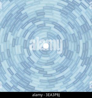 Segments centered. Abstract pattern. Outline net style. Regular weight. Inner frames. Stylish vector illustration. Stock Vector