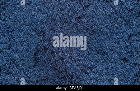 blue suede texture closeup detailed background Stock Photo