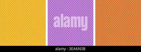 Sports jersey texture collection. Seamless perforated fabric backgrounds Stock Vector