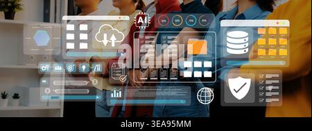 Digital file management system improves collaboration, enhances workflow, and supports secure cloud storage Parse Stock Photo