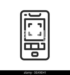 Phone Camera Icon Stock Vector