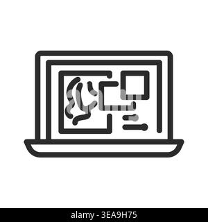 Photo Editor Icon Stock Vector