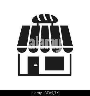 Bakery Shop Icon Stock Vector