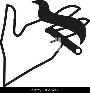 Smoking Cigarette Icon Stock Vector
