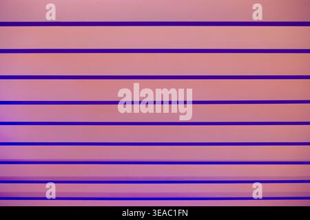 Pink striped abstract background. Geometric color gradient. Minimal composition Stock Photo