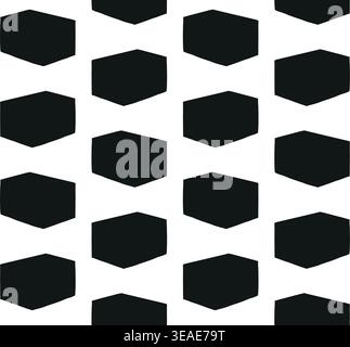 Vector seamless pattern of cart board box Stock Vector