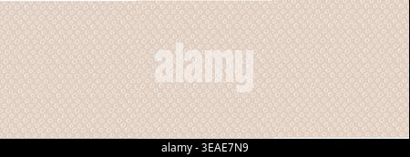 Seamless pattern with small hand drawn white oval shapes on warm beige background, minimal modern texture for fabric, wallpaper, wrapping paper, packaging, branding, contemporary digital design uses Stock Vector