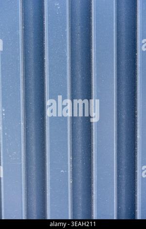 Monochromatic Ribbed Background: Detailed View of Vertical Grooves and Parallel Lines Stock Photo