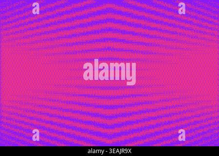 Retro pixel gradient texture with halftone dots and geometric bitmap pattern for abstract digital art for vintage arcade game backgrounds. Vector Stock Vector